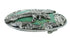 Southwest Genuine Sterling Silver Turquoise Eagle Feather Belt Buckle VX64679